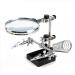 Magnifiers 10 Times Desktop HD Magnifying Glass Workbench Multi-Function Soldering Station Circuit Board Repair Reading Aids