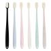Minkissy 18 STK toothbrush cleaning brushes for the household prosthesis cleaning brush bristen protect protective tent dental toe tooth cleaning adult tooth simple captivity child pbt