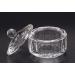 Morechioce Glass Dappen Dish with Lid - 2 Piece Nail Art Accessory Set - Transparent Crystal Cups for Dipping - Buy Online on GoSupps.com