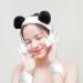 Panda Spa Headband and Wristband Set - Soft Coral Fleece with Bear Ears | Ideal for Face Washing and Spa Experience - Women and Girls - Buy Online on GoSupps.com