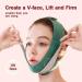 Double Chin Reducer Facial Slimming Strap Face Lifting Slimming Belt Advanced V-Line Facial Slimming Strap for Men & Women - Buy Online on GoSupps.com