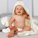 Fehn 056396 Elephant Bath Set - Organic Cotton Towel & Washcloth for Babies & Toddlers | Cute Animal Motif | Safe & Fun Bathing Essentials - Buy Online on GoSupps.com