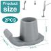 4Pcs Heavy Duty Walker Glide Skis for 1 & 1-1/8 Inch Tubing Diameter - Mobility Aid Accessories - Buy Online on GoSupps.com