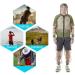 Lixada Outdoor Breathable Ultra-fine Mesh Jacket & Pants Set - XX-Large | Men & Women Summer Wear - Buy Online on GoSupps.com