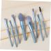 Baluue 8pcs Powder Brush Face Makeup Brushes Makeup Face Cosmetics Brush Kit Cosmetic Face Blue - Buy Online on GoSupps.com