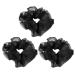 Lurrose 3pcs Organza Elastic Hair Scrunchies for Women Kids Summer Bathroom Spa Sport
