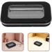 Palette de Maquillage Vide Portable avec Bo te Noire Mate Palette L vres Transparente DIY avec Plateau Magn tique Amovible Organiseur Cosm tique de Voyage pour L vres et - Buy Online on GoSupps.com