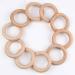 Unfinished Wood Rings 2-3/4 Baby Wood Teether Bracelet Bulk Organic Beech DIY Hanger 0.47 Thick 20PCS 2-3/4 20Pack - Buy Online on GoSupps.com
