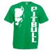 Generico t-Shirt Pitbull Fight Dog Kickboxing Boxing Gift Idea 12 Colors also for Children M Green