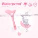 4pcs Eyeliner Stencils Eyeliner Helper Tool Silicone Eyeliner Eyeshadow Stencils Mascara Shield Applicator for Eyeliner Eyelashes Eyebrows Lip Liner Face Contour (Pink) - Buy Online on GoSupps.com