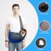 Glaitc Small Dog Portable Carrier - Breathable Travel Shoulder Bag for Pets Ideal for Dogs Cats & Puppies - Blue - Buy Online on GoSupps.com