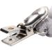 DERCLIVE 4-Pack DIY Baby Pacifier Clips Stainless Steel Duckbill Anti-Lost Clips | 24 cm 2 Styles Available - Buy Online on GoSupps.com