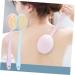 Healeved 2pcs Back Shower Brush Set - Bath Body Scrubber for Exfoliation and Relaxation - Buy Online on GoSupps.com