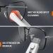 Maxsure Glasses Cleaner 8 in 1 Glasses Cleaning Kit with Brush & Cleaning Cloth Portable Eyeglass Repair Kit with Screws & Glasses Nose Pads Removes Dust Grease and Stains for All Lens White - Buy Online on GoSupps.com