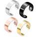 4PCs HealthGO Blood pressure control ring blood pressure regulator ring blood pressure ring blood sugar controller ring magnetic lymph drainage therapeutic ring magnetic lymph bracelet adjustable magnetic ring (a)