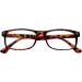 TBOC Reading Glasses +1.00 for Men & Women - Brown Tortoise Frame | Diopter Strength for Seniors & Trendsetters | Perfect for PC & Cell Phone Use - Buy Online on GoSupps.com