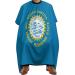 South Dakota State Flag Adult Barber Cape Professional Salon Hair Cutting Apron with Snap Closure