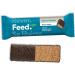 Feed. Chocolate Sesame Slimming Meal Bars | 250kcal Low Sugar | Konjac Protein Fiber & 25 Vitamins & Minerals | Made in France Vegan & Gluten Free | 6x70g - Buy Online on GoSupps.com