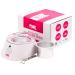 Pink Depilatory Heater Professional Edition 450 ml - handy heating device for all depilatory wax and sugar paste - ideal for mobile inserts 1 piece (1 Pack)