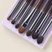 Makeup brushes 7-piece makeup kit full professional tapered applicator brush natural hair goat eye shader Makeup brush set - Buy Online on GoSupps.com
