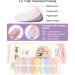 Kalolary 20PCS Rainbow Nail Gel Polish Strips - Self-Adhesive Nail Wraps for Cured Gel, UV/LED Lamp Required - Buy Online on GoSupps.com
