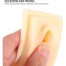 Silicone Ear Display Model - 1 Pair for Practice & Teaching | Realistic Ear Props for Hearing-Aid & Simulation - Buy Online on GoSupps.com