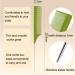 3 Piece Hair Comb Set with Metal, Pin Tail, and Fine Tooth Combs - Green - Buy Online on GoSupps.com