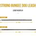 OneTigris Spring Loaded Dog Leash - Adjustable Nylon with Holding Loops (85.1-118.1 cm) - Green | International Shipping Available - Buy Online on GoSupps.com