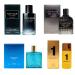 Signature Scent 4-Piece Fragrance for Men Includes Savage/1 Billion/Versatile/Valentine Milano of Woody Spicy Citrus & Aromatic Fragrance Each One in 100ml Bottle