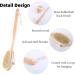 YVPSI Shower Back Brush with Soft and Stiff Bristles - Long Handle Exfoliating Scrubber for Body, Back, and Feet - Women and Men - Buy Online on GoSupps.com