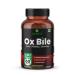 Ox Bile 550mg Digestive Aid - Enhanced Nutrient Absorption Liver Function Support Gut Health with Inulin Probiotics Broelain for Digestive Wellness Capsule