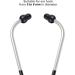 Universal Silicone Stethoscope Replacement Earplugs - 24 Soft-Sealing Ear Tips (Black & Gray) for Optimal Comfort & Fit - Buy Online on GoSupps.com
