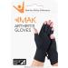 Imak Compression Arthritis Gloves - Black, Large - Pain & Stiffness Relief for Hands (2 Gloves) - Buy Online on GoSupps.com