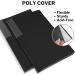 Dunwell 11x17 Binder with Sleeves - (Black)  Art Portfolio Folder 11 x 17  Large Folder with Clear Sheet Protectors  24-Pocket Displays 48 Pages 17x11 Posters  Kids Artwork Organizer  Archival Quality Vertical Black - Buy Online on GoSupps.com