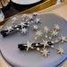 Yheakne Crystal Star Hair Clip Barrette Silver Rhinestone Hair Bling Cluster Star Hair Pin Headpieces Hair Pin Head Clip Branch Hair Pins Headwear Bride Hair Accessories for Women and Girls (Silver) - Buy Online on GoSupps.com