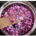 10g Holographic Purple Heart Glitter Confetti - Ideal for Party Decoration, DIY Crafts, Nail Art & Body Art - Buy Online on GoSupps.com