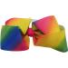 Topkids Accessories Hair Bows Stylish Fashion Special Designs Alligator Beak Hair Clips Cute Bow Party Hair Accessories Girls Children's Women's Ladies Wedding (Jojo Style Rainbow Ribbon 15cm) - Buy Online on GoSupps.com