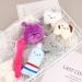 Adorable Plush Toothpaste Toothbrush Doll Keychain - Fun Cartoon Toy for Kids | Perfect Gift Idea! - Buy Online on GoSupps.com