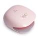 Comfier Hand Massager with Heat, Rechargeable Hand Massager Machine for Carpal Tunnel, 3 Levels Compression & Heating, Ideal Gifts for Women Pink