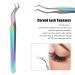 Premium Lightweight Stainless Steel Eyelash Tweezers | Precise Clamping for Home Use - International Shipping - Buy Online on GoSupps.com