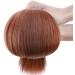 Silk-co One Piece Wire in Hair Extensions 20inch Long Straight Hairpiece No Clip Synthetic Hair Wire String Redish Brown - Buy Online on GoSupps.com
