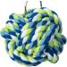 Parrot Essentials Nuts for Knots Ball on Chain Parrot Toy from Rope for Pet Birds to Chew Preen and Shred - Suitable for all Bird Cages and Parrot Stands - Buy Online on GoSupps.com