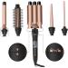ICHU 25mm Curling Wand 5-in-1 Curling Wand Set with LCD Screen Hair Waver 5-in-1 Hair Curler Set Hair Curling Iron Wand Hair Straightening Brush Hair Waver Adjustable LCD Temp Display Hair Styling - Buy Online on GoSupps.com