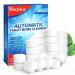 Vacplus Toilet Bowl Cleaners - 30 PACK - Automatic Toilet Bowl Cleaner Tablets for Deodorizing & Descaling, Long-Lasting Bleach Tablets for Toilet Tank Against Tough Stains 30 Count (Pack of 1)