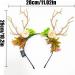 Prosy LED Flower Light up Antlers Headbands Glowing Butterfly Headband Christmas Hair Bands Party Decorative for Women and Girls Multicolor 7 - Buy Online on GoSupps.com
