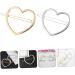 Hair Clip Rhinestone Hair Clip Girls Hair Bows Metallic Hair Clips 4 Pieces Heart Clips Hair Clip Hair Accessories Love Shaped Hair Pins Heart Hair Pins - Buy Online on GoSupps.com
