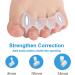 COOLWAVE Toe Separator & Spacer for Hammer Toes Bunions Plantar Fasciitis - Small with 6 Shims - Unisex Solution - Buy Online on GoSupps.com