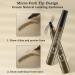 Buy Waterproof 4 Tip Microblading Eyebrow Pencil for Natural-Looking Brows - Long-Lasting Red Brown | International Shipping Available - Buy Online on GoSupps.com