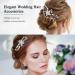 ZHIZAIHU 6 Pieces Crystal Wedding Hair Combs Hair Accessories for Girls - Buy Online on GoSupps.com