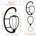 Dreamlover Hanging Wig Stand - 4 Pack Black Wig Heads for Wigs - Buy Online on GoSupps.com